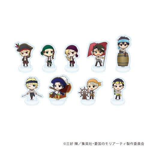 『憂国のモリアーティ』アクリルぷちスタンド12/海賊ver.コンプリートセット(全9種)(ミニキャライラスト)